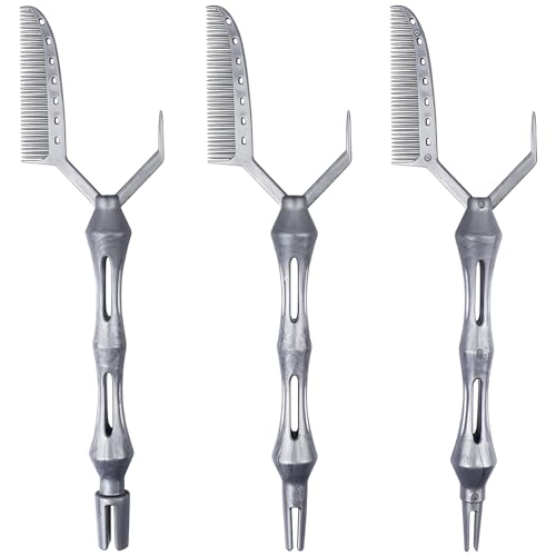 Set de 3 Peines Multifuncionales para Peinar y Teñir miniatura 1