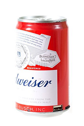 Budweiser Bluetooth Can Speaker- Wireless Audio Sound Stereo Beer Can, Bluetooth Budweiser Music