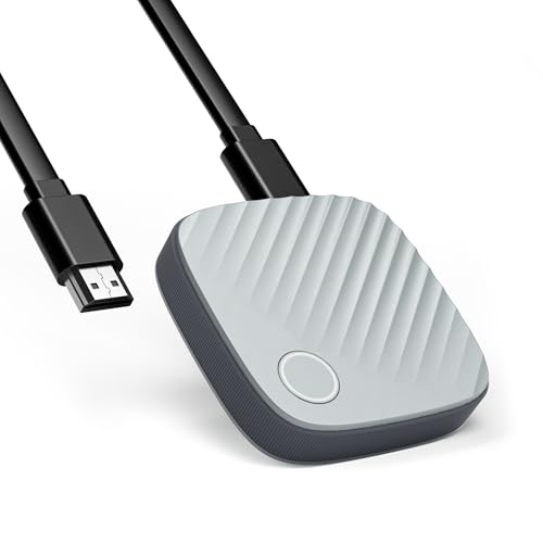 Image of 4K /5G Wireless HDMI Display Dongle Adapter - 2026 Screen Mirror Miracast /Air Play Adapter, Cast Audio Video File from Phone /Pad /Laptop /Android /i-OS /Win /Mac to HDTV /Monitor /Projector
