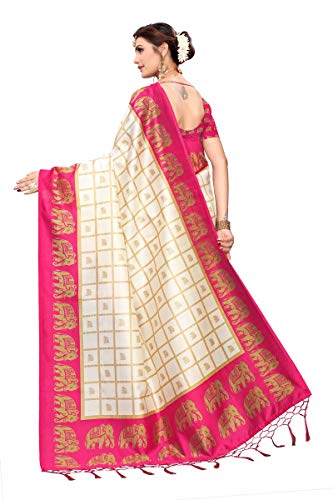 Image of ANNI DESIGNER Women's Crepe Saree