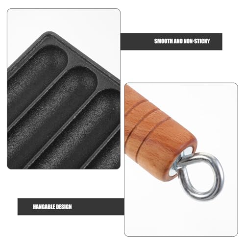 Poêle en fonte SOLUSTRE antiadhésive pour réussir la cuisson des saucisses - 3