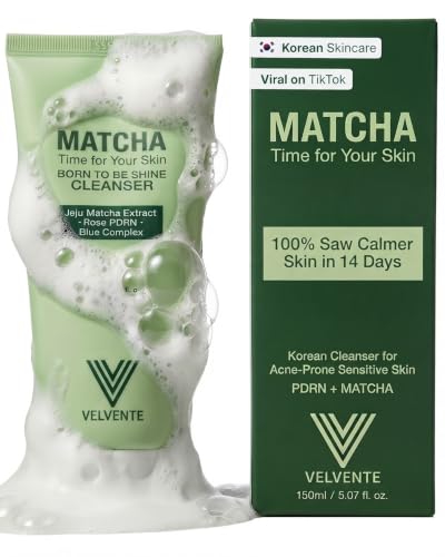 Matcha PDRN Korean Cleanser & Face Wash