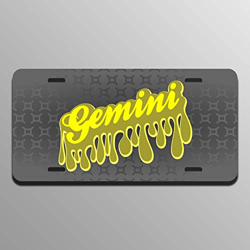 Gemini Printed Vanity Front License Plate Tag KCFP135
