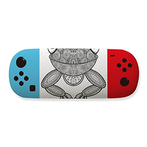 Grenouille verte de rangement pour lunettes anti rayures et casse