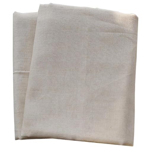 1 Stück Käsetuch, Gaze, Cheesecloth, Cheesecloth, Musselin Meterware, Musselin Stoff Meterware, Weißer Ultrafeiner Ungebleichter Baumwolle Stoff Zum Butter Backen Hergestelltes Tuch Zum Abseihen 1 Stück Käsetuch, Gaze, Cheesecloth, Cheesecloth, Musselin Meterware, Musselin Stoff Meterware, Weißer Ultrafeiner Ungebleichter Baumwolle Stoff Zum Butter Backen Hergestelltes Tuch Zum Abseihen