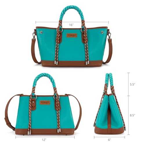 Bolso Tote Montana West Wrangler para mujer mediano miniatura 4