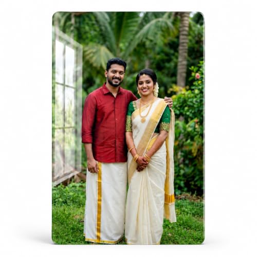 Image of Personalized Acrylic Photo Frame | Premium Crystal Clear Acrylic with HD UV Print | Custom Picture Frame for Home Decor, Wedding, Anniversary, Birthday & Gift Purposes (15x10)