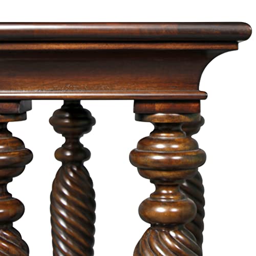 Design Toscano Hardwick Hall Console Sofa Table Solid Wood Construction ...