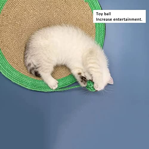 Planche à gratter pour chat d'intérieur : tapis de jeu en sisal durable