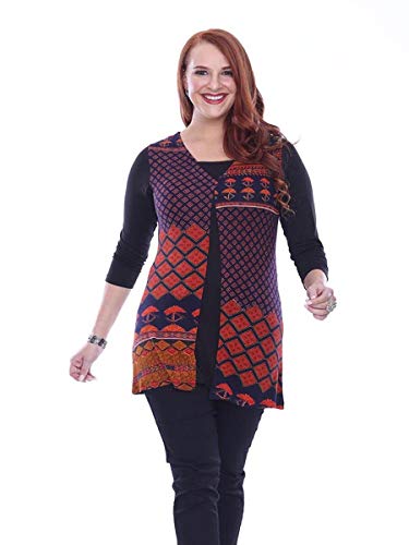 Parsley & Sage Women's Talia Tunic Top (Large)