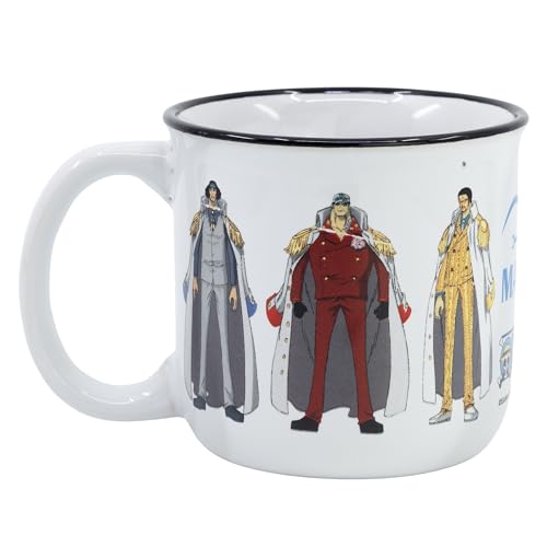 Taza desayuno de cerámica de 400 ml de One Piece