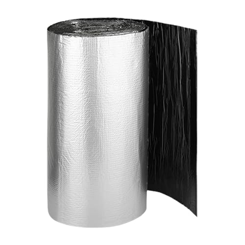 Mata tłumiąca dźwięk samochodu, 200 x 50 cm, samoprzylepna izolacja wibracyjna, materiał tłumiący dźwięk do kampera, do podwozia maski, łuków kołowych, na lato, zimę