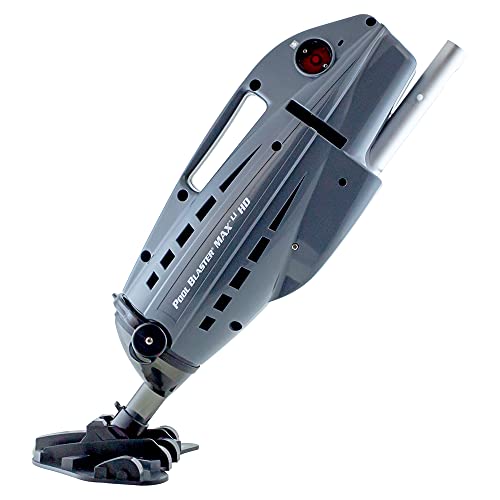 Pool Blaster Max Hd Cordless Pool Vacuum - Heavy-Duty Cleaning With High Capacity, Handheld Rechargeable Swimming Pool Cleaner For Inground & Above Ground Pool, Hoseless Design By Water Tech #TOP6