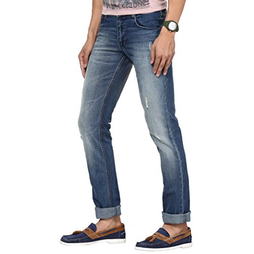 Buy Cantabil Mens Denim Jeans -Carbon 