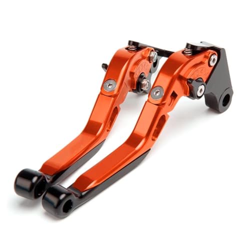 �u���[�L���i Compatible With Yamaha For WR125X For WR125R �I�[�g�o�C�A�N�Z�T���[ �N���b�`���o�[ �u���[�L�R���g���[�����o�[�Z�b�g �܂肽���ݎ� �����\�n���h�����o�[(Orange)