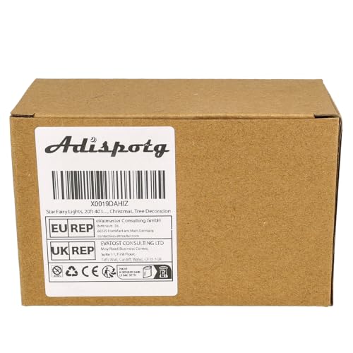 Adispotg Fairy Lights, 20ft 40 LED Battery Powered String Lights, 2 Lighting Modes, Decoractive for Indoor Outdoor, Bedroom, Wedding, Party,Birthday, Valentine, Christmas Tree Decoration (Star) - Cosy Home Interiors Adispotg Fairy Lights, 20ft 40 LED Battery Powered String Lights, 2 Lighting Modes, Decoractive for Indoor Outdoor, Bedroom, Wedding, Party,Birthday, Valentine, Christmas Tree Decoration (Star) - Image 8