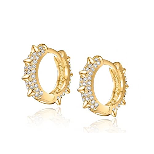 Boucles d'oreilles en argent sterling et zircon pour femmes