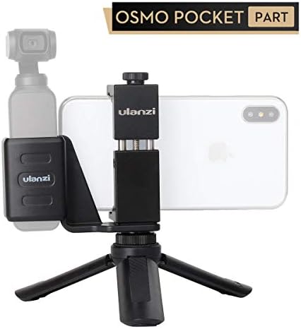 ULANZI Mobile Phone Holder Mount with Mini Table Tripod for DJI Osmo Pocket Vlogging Fixed Stand Bracket Osmo Pocket Camera Accessories