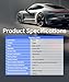 Portable Carplay Screen for Car,9.3Inch Carplay & Android Auto Car Touch Stereo