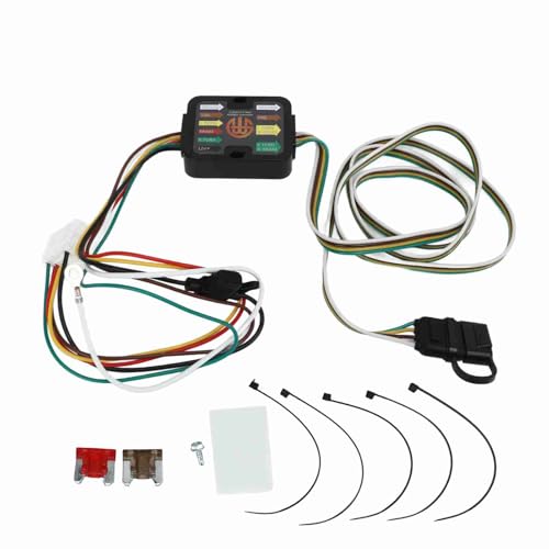 4 Pin Trailer Wiring Harness Kit, 56192 Fast Connection Sensitive Trailer Wiring Harness Replacement Compatible with Acura Mdx 2014 to 2020