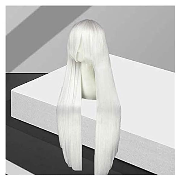 HUANGXING - Anime Kakegurui Compulsieve gokker cosplay pruiken runa yomozuki ririka momobami cosplay pruiken hittebestendige synthetische pruik dop