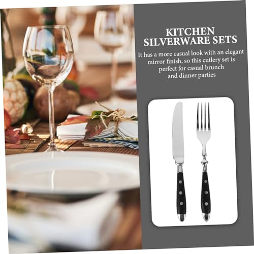 Set Cuchillos Cocina 2 Piezas Acero Inox miniatura 7