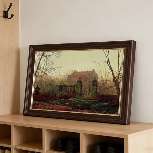 Toile Autumn Morning John Atkinson Grimshaw | Cadre suspendu et déco murale bureau