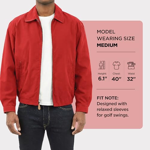 Image of London Fog Men's Auburn Zip-Front Golf Jacket