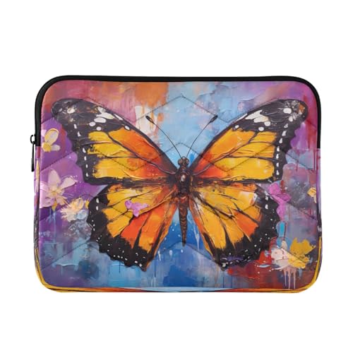Funda para portátil de 13-14 pulgadas con diseño acuarela