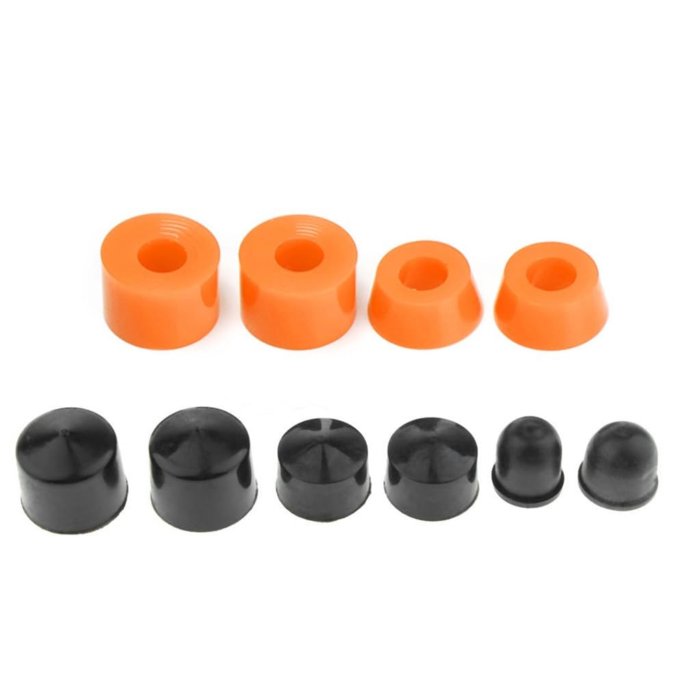 10 stks Skateboard Truck Bussen Longboard PU Schokdemper Bussen Ringen Pivot Cups Outdoor Scooter Skateboard Accessoires (Color : Blue B