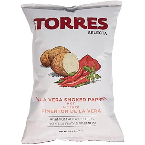Torres Selecta Torres Smoked Paprika Crisps, 150g Cover