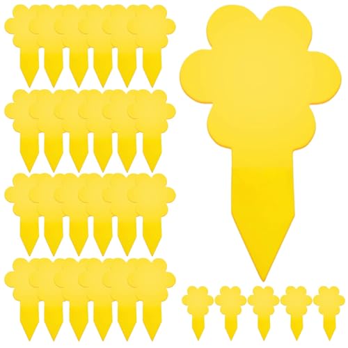 Fungus Gnat Killer - 30 Traps - Highly Effective and Ecological Yellow Sticky Traps Fruit Fly Trap for Fruit Flies, Fungus Gnat and Whitefly - Easy-to-Use - Up to 3 Months,fruit ninja