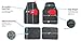FH Group Automotive Floor Mats - Heavy-Duty Rubber Floor Mats for Cars, Universal Fit Full Set, Climaproof Floor Mats, Trimmable Floor Mats for Most Sedan, SUV, Truck Floor Mats Red