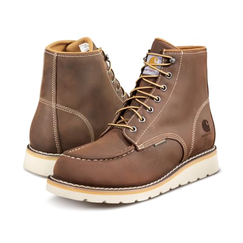 Carhartt 6" Moc Toe Waterproof Work Boots for Men