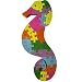 TLDSHOP® Puzzle in Legno Giochi per bambini Giocattoli Animali, Puzzle in Legno gioco Montessori educativi abilità motorie giocattoli per anni 3+ - PZ 1 (CAVALLUCCIO MARINO)
