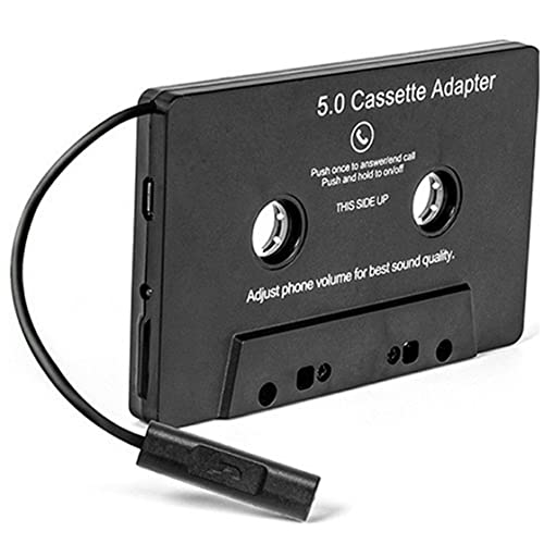 Adaptador inalámbrico de la cinta de audio del coche del reproductor de MP3 del casete de audio estéreo V5.0 Cover