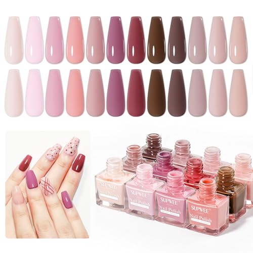 12 Colors Nail Polish Set
