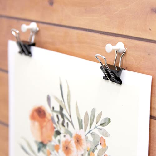 OWLKELA 120 Pack Mini Binder Clips, Black Binder Clips, Small Paper Clips 15mm 5/8 Inch. Micro Size Office Clips for Home School Office and Business. image 7