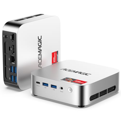 Deal: ACEMAGIC K1 Mini PC, AMD Ryzen 4300U 28W Processor, 16GB DDR4 RAM 256GB M.2 SSD (Beat 3300U/N150/N97) Mini Computers 11 Pro, HDMI+DP1.4 Dual 4K UHD, Gigabit Ethernet Mini Desktop PC