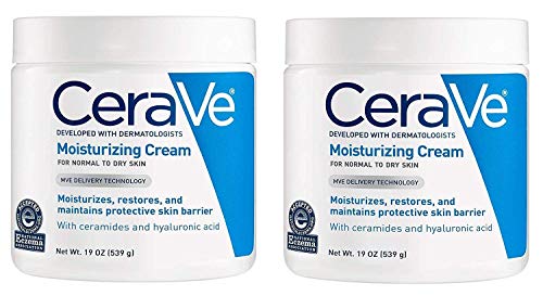 cerave moisturizing cream daily face and body moisturizer for dry skin
