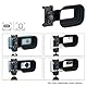 KIWIFOTOS 2 in 1 Smartphone Universal Anti-Reflection Hood mit Abnehmbarer Phone Clip Geeignet für iPhone und Android Beseitigen Sie Fenster Reflektionen und Blendung