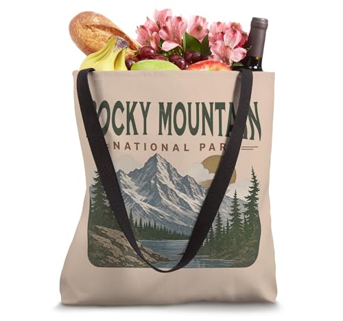 Bolso tote Parque Nacional de las Montañas Rocosas miniatura 4