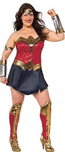 Rubies DC Justice League: Wonder Woman Costume for Adults, Women's Plus