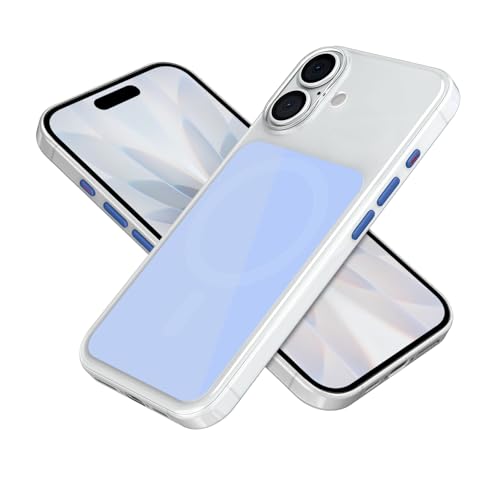 Image of GRIPP Native Case Compatible with Mag-Safe for iPhone 17 | 6ft Drop-Tested with D30 Technology, 360 Protection, Scratch-Resistant, Raised Camera Edges, Metallic Buttons Back Cover - Blue