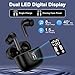 Samsung Wireless Headphones Bluetooth Ear Buds for Samsung Galaxy A17 A16 A36 S25 Ultra S24 S23 S22 S21 Bluetooth 5.3 Earbuds with Mic Noise Cancelling in Ear Earphones 60H Playback with LED Display