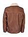 Zerimar Chaqueta Piel Hombre | Chaqueta de Cuero| Abrigo Hombre | Abrigo...