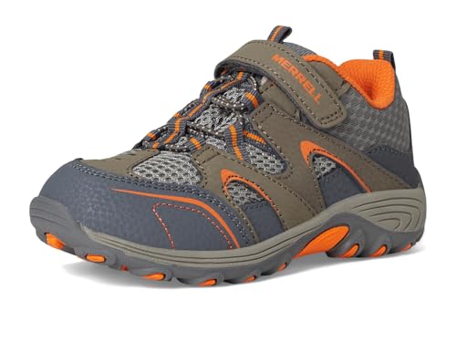 Merrell Boy's Trail Chaser JR Shoe, gunsmoke, 5 Medium US Toddler - image 7