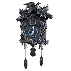 WALPLUS Chiming Classic Black Cuckoo Wall Clock product image