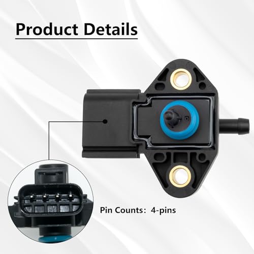 Qhdsgzs QHDSGZS-039 Replaces 0261230093 3F2Z9G756Ac Fuel Injection Pressure Sensor,Compatible thumb #3