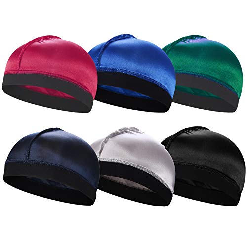 Silky Stocking Wave Cap for Men, Good Compression Over Durag Regular Style